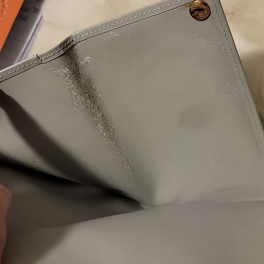 Louis Vuitton Seafoam Green Trifold  Vernis Walker Crossbody - Picture 7 of 13